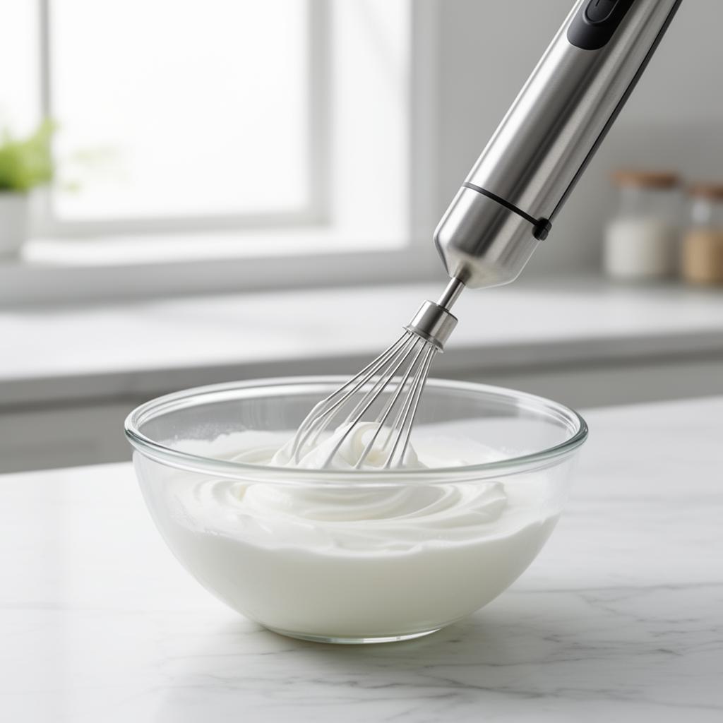 Bata claras, cremes e massas leves